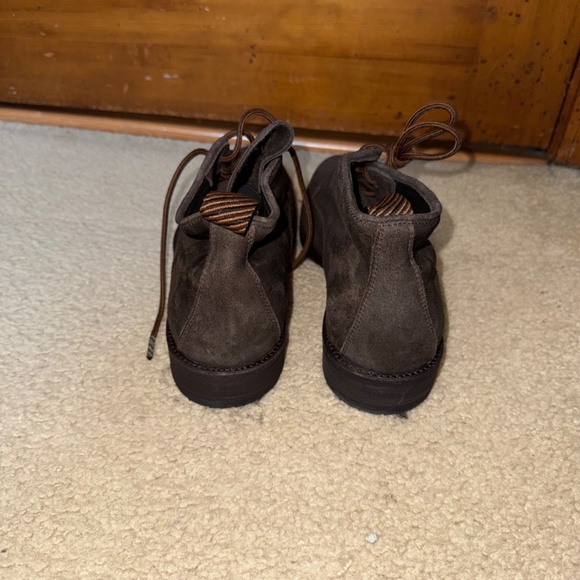Billy Reid Dark Brown Suede Boots Vibram Soles (NIB) - Picture 2 of 6